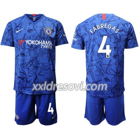 Chelsea Fabregas 4 Domaći Dječji Komplet Dresovi za Nogomet 2019-2020 (+ kratke hlače)